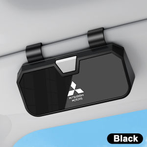 Suitable for Mitsubishi ASX Lancer Montero Mirage Galant Outlander Grandis Pajero Delica EVO Triton car new mirror car sunglasses case stylish high-end multi-functional storage box