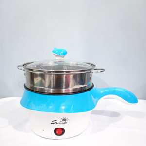 COD KUKUSAN STAINLESS STEEL PANCI ELEKTRIK DAN KUKUSAN/COOKING POT WITH (STEAMER)/ PANCI ELEKTRIK/ WAJAN/ KUKUSAN