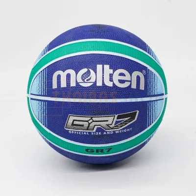 ลูกบาสเกตบอล ลูกบาส Molten รุ่น BGRX7-BG ของแท้ ลูกบาส มี มอก. Size7