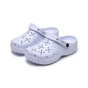 Easyfit Womens Sandals Flower Cut-Outs Beach Clogs Breathe Like Petal Cozy Anti-slip Slippers 36-41