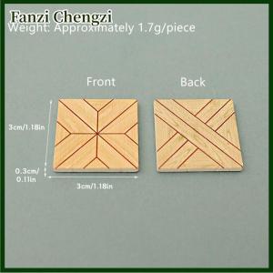 Fanzi 5pcs set Miniatures Dollhouse Floor Sticker Floor Tiles Wallpaper Doll Model Kitchen Bathroom DIY Decoration