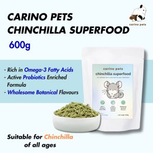 [24HR SHIP] CARINO PETS CHINCHILLA & SUGAR GLIDER & HEDGEHOG PELLET FOOD 龙猫 蜜袋鼬 刺猬 饲料 Premium Makanan Pellet