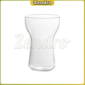 ZEO 400ml Drinking Glass Juice Cup Cold Water Bottle Drinking Juice Coffee Cups