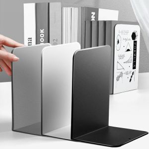 LINSBAYWU INS Desk Bookends L-shaped Durable Book Stand Book Holder Simple Book Support Rack Bookshelf