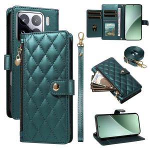 Crossbody Zipper Cards Solt Wallet Leather Case for Xiaomi 15 14 14T 12T 13T Poco C55 C31 Pro Ultra 5G Bag Purse Flip Book Strap Cover