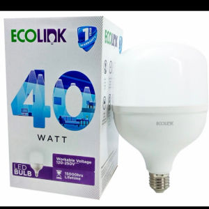 Lampu LED Bulb Merk Ecolink Cahaya Putih 6W 8W 10W 12W 15W Watt