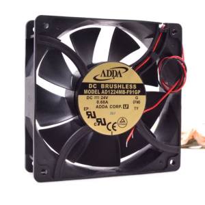 12038 พัดลมสำหรับ ADDA AD1224MB-F91GP ขนาด 120x120x38mm 24V 0.68A พัดลมระบายความร้อนแบบบอลคู่ 181CFM สำหรับเครื่องเชื่อม