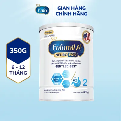 Sữa bột Enfamil A2 Neuropro 2 cho trẻ từ 6-12 tháng tuổi – 350g