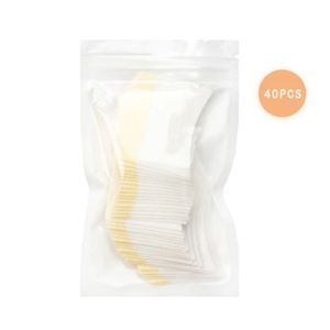 80pcs Eyelash Remover Cotton Pads Eyepatch Bawah Mata Untuk Menghapus Bantalan Mata Bulu