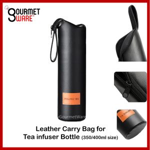 [SG STOCK] Double Glass Wall Tea Infuser Cold Brew Coffee Strainer Fruit Tea Glass Bottle