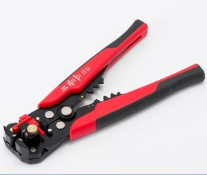 5in1 คีมปอกสายไฟ คีมปลอกสายไฟ อัตโนมัติ เครื่องมือปอกสายไฟฟ้า 10-24AWG คีมตัดสายไฟ คีมย้ําหางปลา ด้าม 8 นิ้ว คีมปอก ปลอก สายไฟออโต้ ย้ําหางปลา ตัดสายไฟ