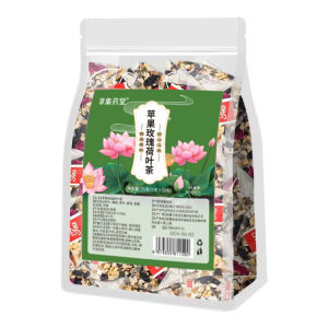 Apple Rose Lotus Leaf Tea Detox Health-Preserving Whitening Reducing Internal Heat Mulberry Herbal Tea