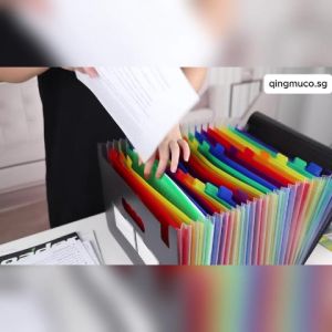 【SG Stock】【24/37 pockets】A4 Expanding File Folder Document Organizer  Portable Paper Storage Bag  Multi-layer School Office Organizer