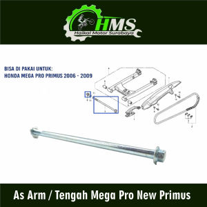 As Arm / Tengah Mega Pro New Primus - As Swing Arem Fork Forek Garpu Tengah Center Megapro Primus