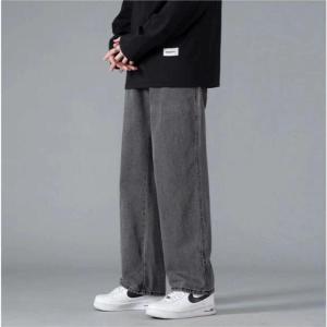 Celana Panjang Jeans Pria Loose Korea Style Original Gombrong