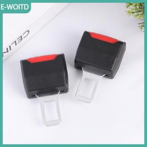 【E-WOITD】 2 cái kẹp mở rộng dây đai an toàn cho xe hơi khóa dây an toàn khóa ổ cắm chèn dày ổ cắm mở rộng khóa an toàn phụ kiện xe hơi