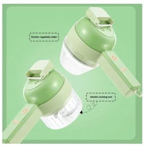 CHAINSHOP Hand Held Electric Vegetable Cutter Rechargeable Multi-Function Kitchen