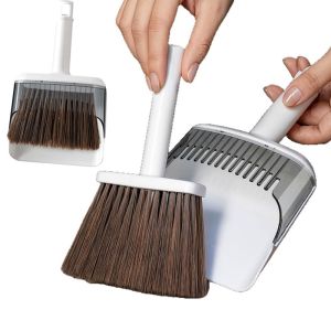 SEKINEW Handheld  Mini Broom Soft Bristles Portable Car Dust Sweeping Brush General Cleaning Multi-Purpose Hand Whisk Broom Household Tool