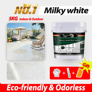 【High Gloss】Master Epoxy Color Sand Paint Epoxy Floor Paint Quick Drying Self Leveling Imitation Marble Floor Paint For Indoor Outdoor Waterproof Anti Slip Cement Topcoat IndoorHousehold Imitation Marble Cement paint