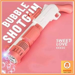 Bubble Gun Electric Automatic Gatling Children Laifu Internet Celebrity Bubble Blowing Machine Male Park Toys Wholesale