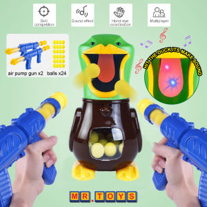( SUPER BIG ) Duck Shooting Toys Games Soft Bullet Gun Hit Me Ducks Target Scoring Arcade Game with Sound / Tembak Itik 🦆