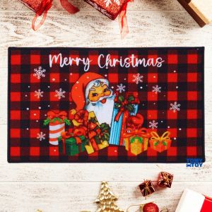 พรม พรมเช็ดเท้า ลายคริสต์มาส พรมห้องนอน พรมตกแต่งห้องลายคริสต์มาส หลากหลายลาย ส่งจากประเทศไทยไม่ต้องรอของนาน‼️