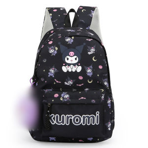 VMQ Large Capacity Sanrio Cartoon Printing Backpack Cute Kuromi Melody School Bag Gift For Girls MV