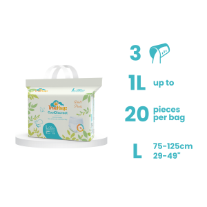 TrueHugz Adult Diapers SAMPLE PIECE (Pullup pants Tape) Disposal Underwear Comfort-First