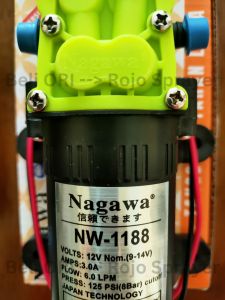 *2025-2026* Dinamo Pompa Air 125 PSI 6 Liter per menit / Sprayer Elektrik Tangki Alat Semprot Nagasaki Yokohama Nagawa / Cuci motor bisa Alat Semprot Pertanian bunuh hama disinfektan otomatis 2in1 manual mesin semprot