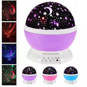 Kids Bedside Light Romantic Night Specialty Light Creative Starry Light Projector Bedroom Bedside Home Decoration