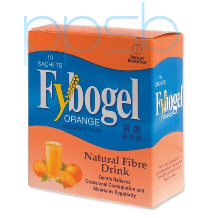 Fybogel Orange Ispaghula Husk 10 sachets Lazada