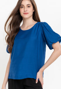 Krizia Puff Sleeves Blouse