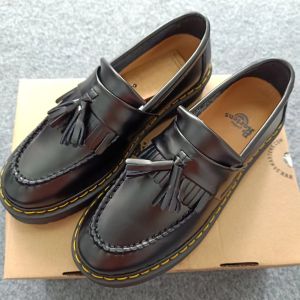 Classic Dr Martin Shoes For Men Women Loafers For Men Leather Loafer Shoes Mens Black Shoes For Men With Box Size 38-45