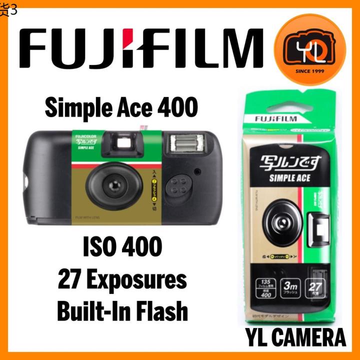 ⚘Fujifilm Simple Ace ISO400 Disposable Camera☼ Lazada