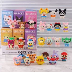 GOCRAFT Mini Micro Block Figure DIY Building Toy | Bulk Order | Cute Collectible Brick Model Gift for Kids & Adults