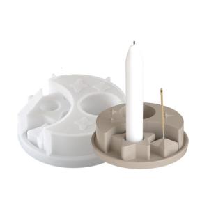Star and Moon Designs Silicone Mould for Crafting Bases and Incenses Stands for Home Decoration and Gifts Making