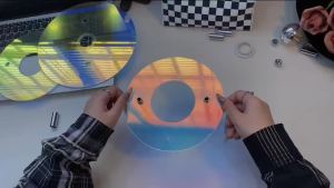 Table Lamp Atmosphere Lamp Bedside Lamp Decorative Bauhaus Colorful Retro Creative Wabi-Sabi Vintage Bedroom Night Light