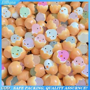 [COD] 20Pcs Easter Eggshell Chick Micro Landscape Decorations Glowing Easter Eggs Ornament Kids Novelty Toys Easter Decor DIY Gifts