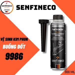 Senfineco 9986 Fuel Injection Cleaner Phụ Gia Súc Béc Xăng Xe Ô Tô Xe Máy 300ml - Chính Hãng Nhập khẩu từ Đứ
