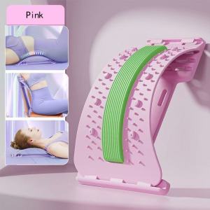 Magnetic Therapy Acupuncture Massage Lumbar Stretcher Neck Lumbar Support Massager Cervical Pain Relief Spine Alignment