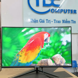 Màn Hình K-vision Gaming Cong 27 inch Tần Số 75Hz Màn Hình 24 inch Gaming Phẳng Độ Phân Giải 1920x1080p Hình Ảnh Sắc Nét Siêu Mượt - Bảo Hành 24 Tháng Chính Hãng