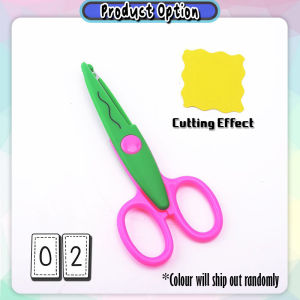 [Little B House] Kids Art Scissors Zig Zags Scissor Wave Scissors Lace Scissors Craft 花边剪刀 Gunting Art - ST70