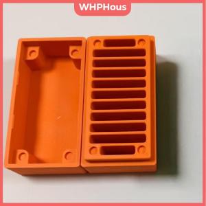 WP💓💛💖 1Pcs Portable Storage Box With 9 Slots Sewing Machine Needle Organizer Case For Home Retreat Guild Meeting Ideal Crafter Gift