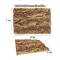 Natural Champagne Cork Bark Background Enclosure Tree Bark for Tarantula Lizard Hideout. 