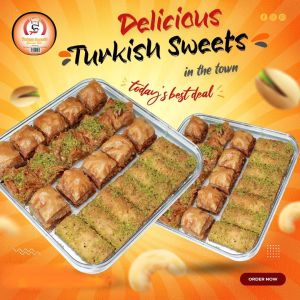 Mix Turkish Baklava Sweet Baklava Turkish Delights Viral