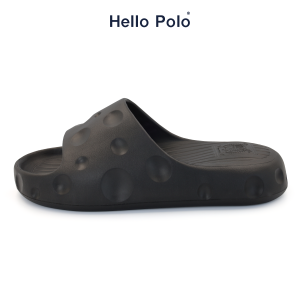 Hello Polo รองเท้าแตะ ส้นหนา 4 ซม รองเท้านิ่มเหมือนเหยียบอึ เบาสบาย กันลื่นรองเท้าแตะใส่ในบ้าน กลางแจ้ง สําหรับผู้หญิง และผู้ชาย เหมาะกับฤดู HP8018W