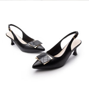 LADYSFSV Korean High Heels Sandals Work Temperament Fashion Office High Heels