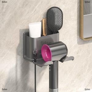 [COD] fjdse ที่วางไดร์เป่าผมใหม่ที่ยืดผมชั้นเล็บฟรีสำหรับห้องติดผนังชั้นเก็บของในห้องน้ำอุปกรณ์ในห้องน้ำ