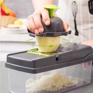 Multi-Function Peeler And Vegetable Cutter Food Chopper Fruit Chopper Dicer 16 in 1 Kitchen Tools