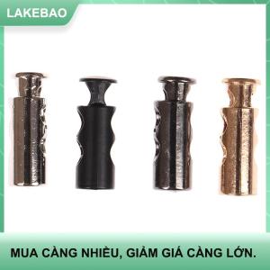 【LAKEBAO】 10 cái Nút chặn kim loại khóa dây khóa dây rút phụ kiện trang phục tự làm